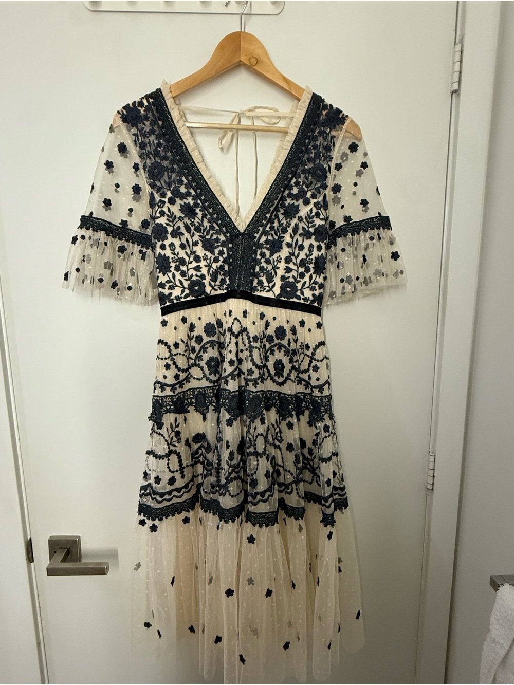 Needle & Thread Lace Embroidered Dress
